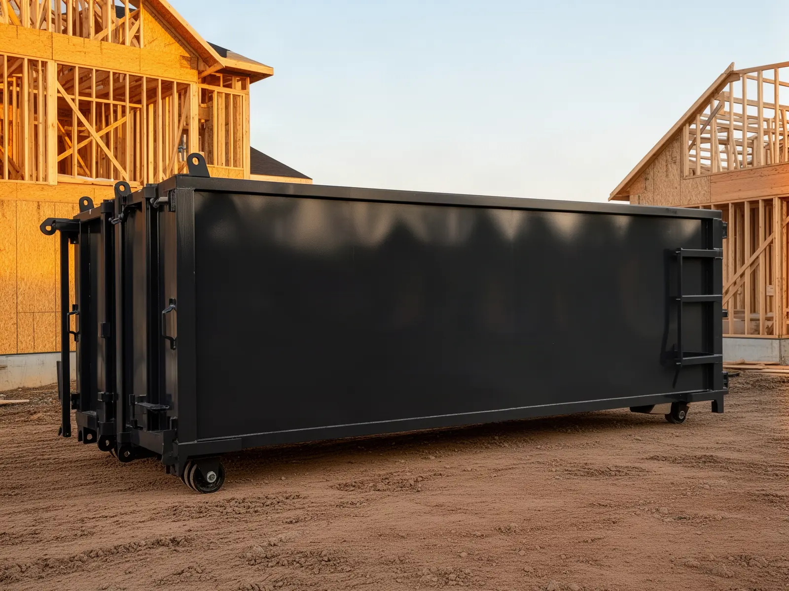 Roll-off dumpster from Michael & Sons Dumpster Rental in Dayton, OH